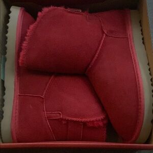 Style & Co. Red Ankle Boots